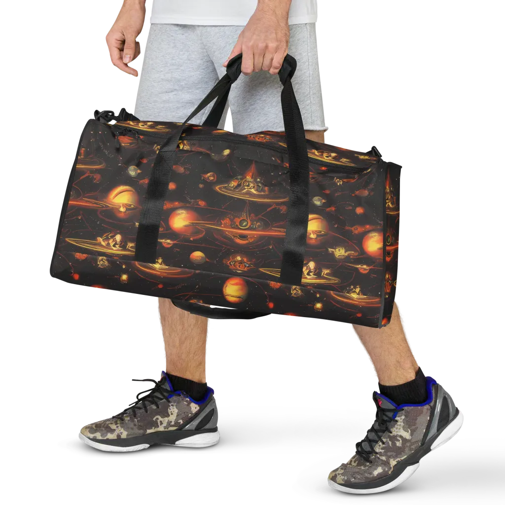 Murillo Vortex on Duffle Bag — Front