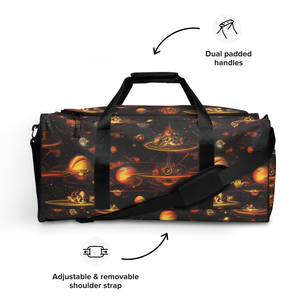 Murillo Vortex on Duffle Bag — Front