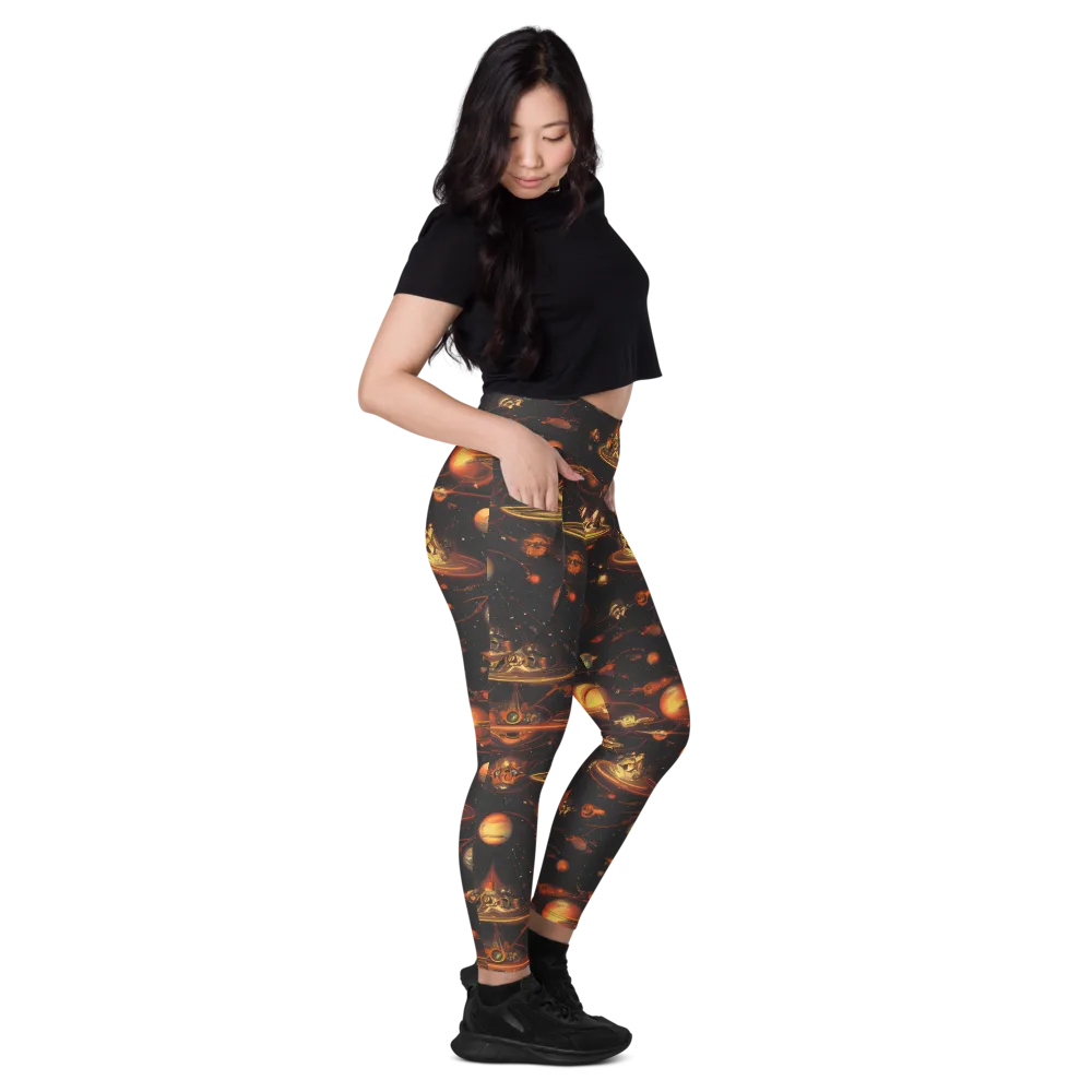Murillo Vortex on Leggings with Pockets — Right