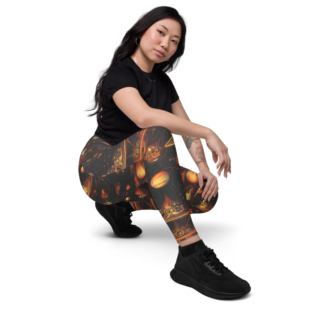 Murillo Vortex on Leggings with Pockets — Right Front