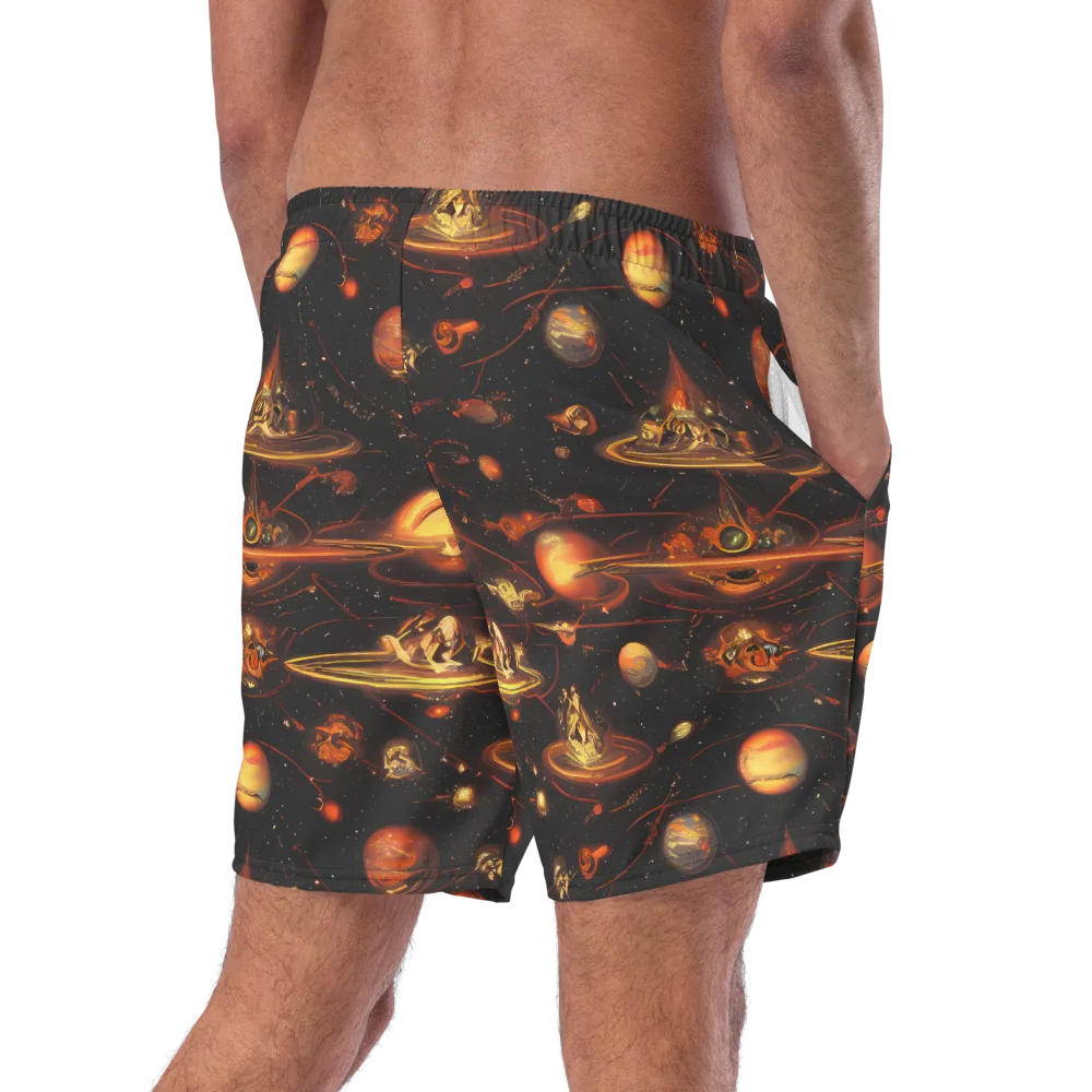 Murillo Vortex on Swim Trunks — Right Back