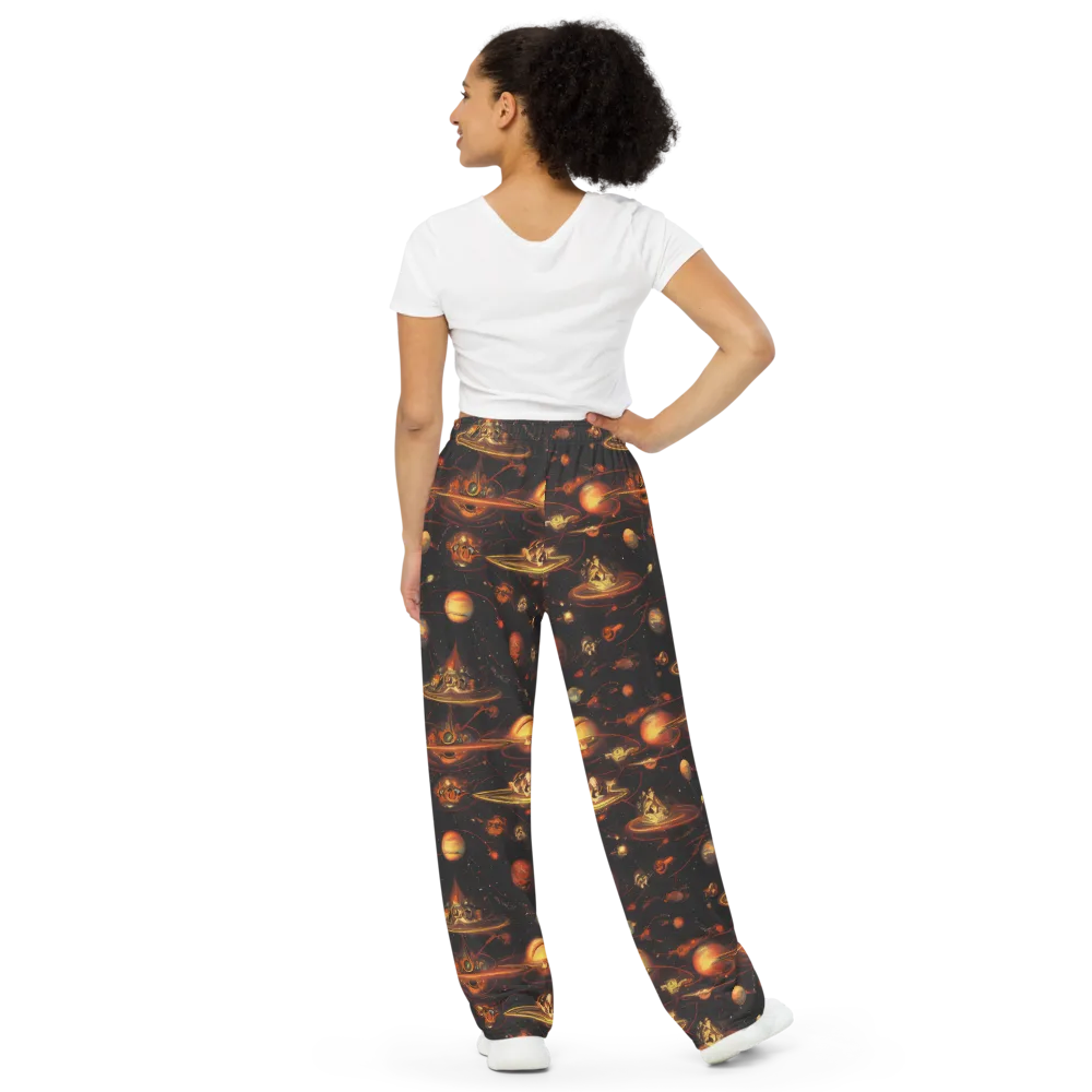 Murillo Vortex on Wide-Leg Pants — Back