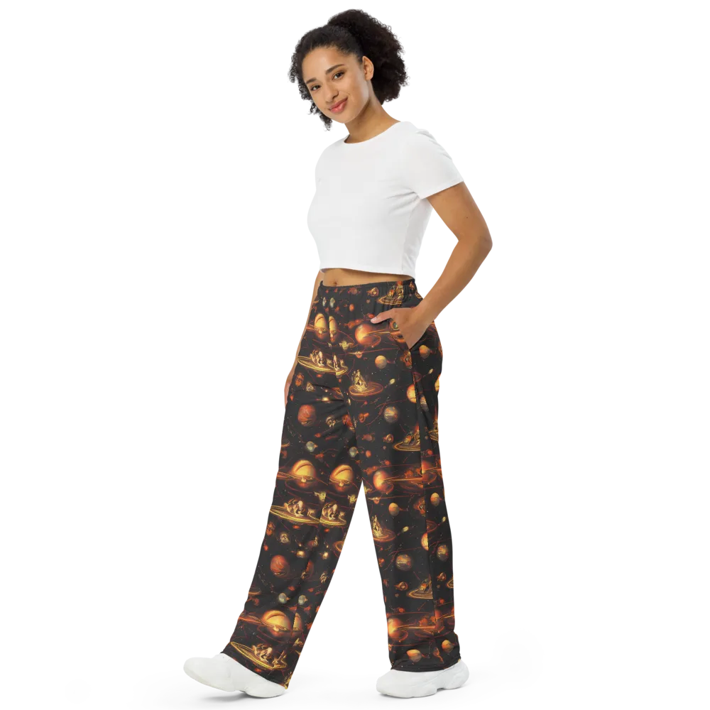 Murillo Vortex on Wide-Leg Pants — Left Front