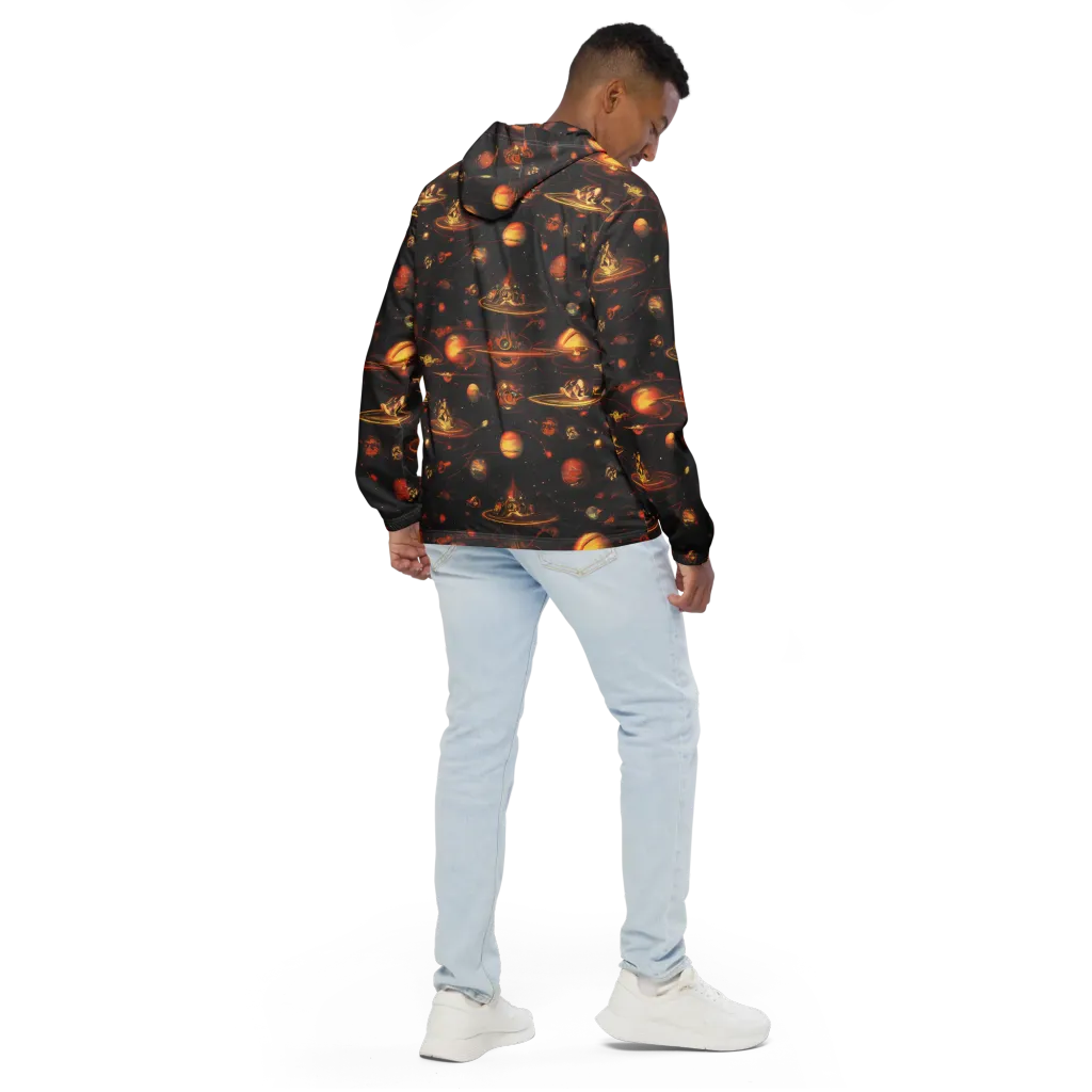Murillo Vortex on Men's Windbreaker — Back