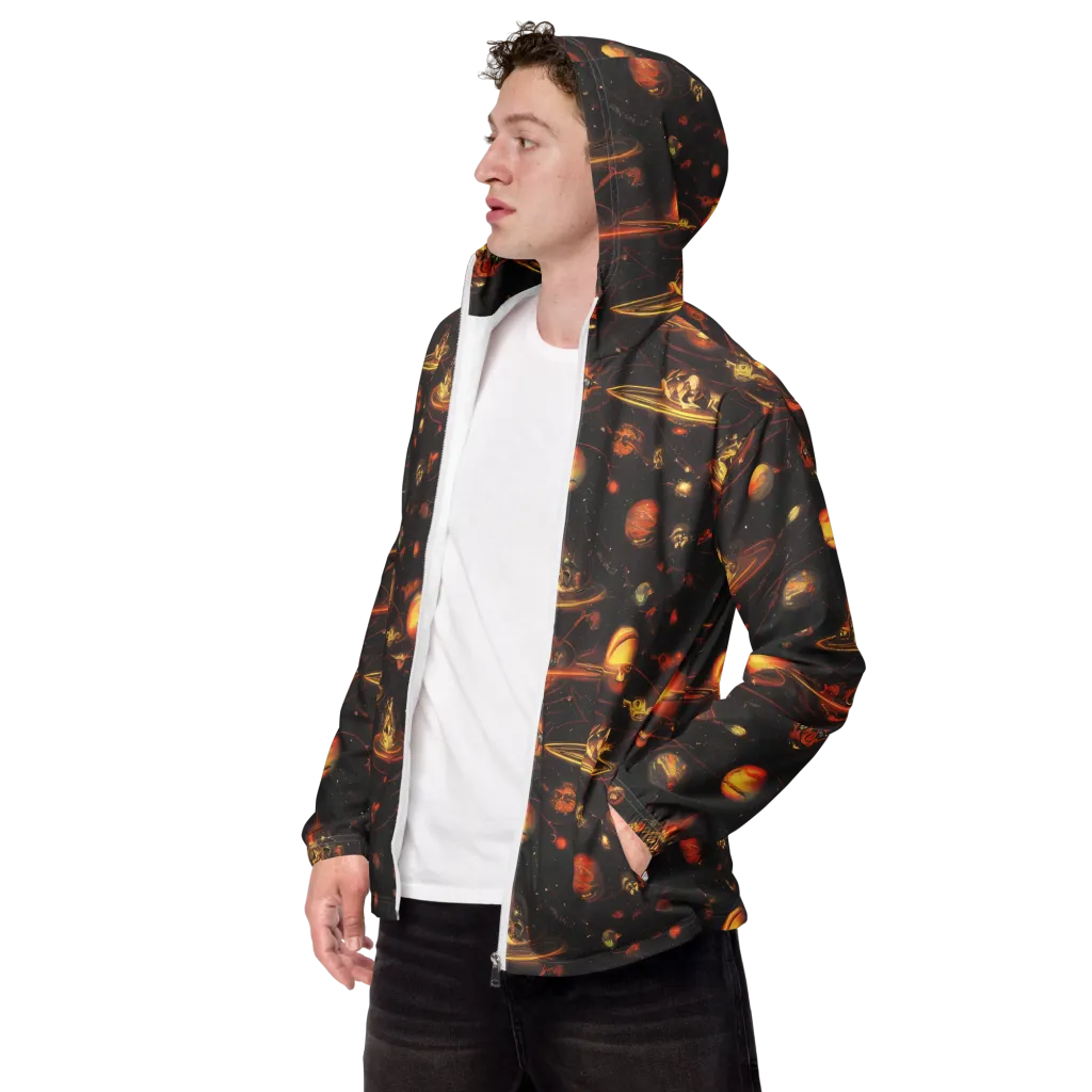 Murillo Vortex on Men's Windbreaker — Left Front