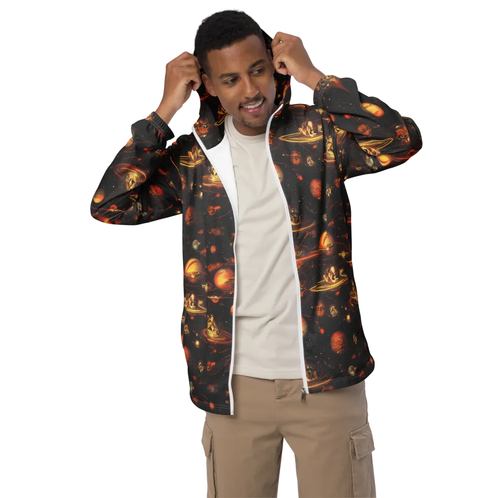 Murillo Vortex on Men's Windbreaker — Front