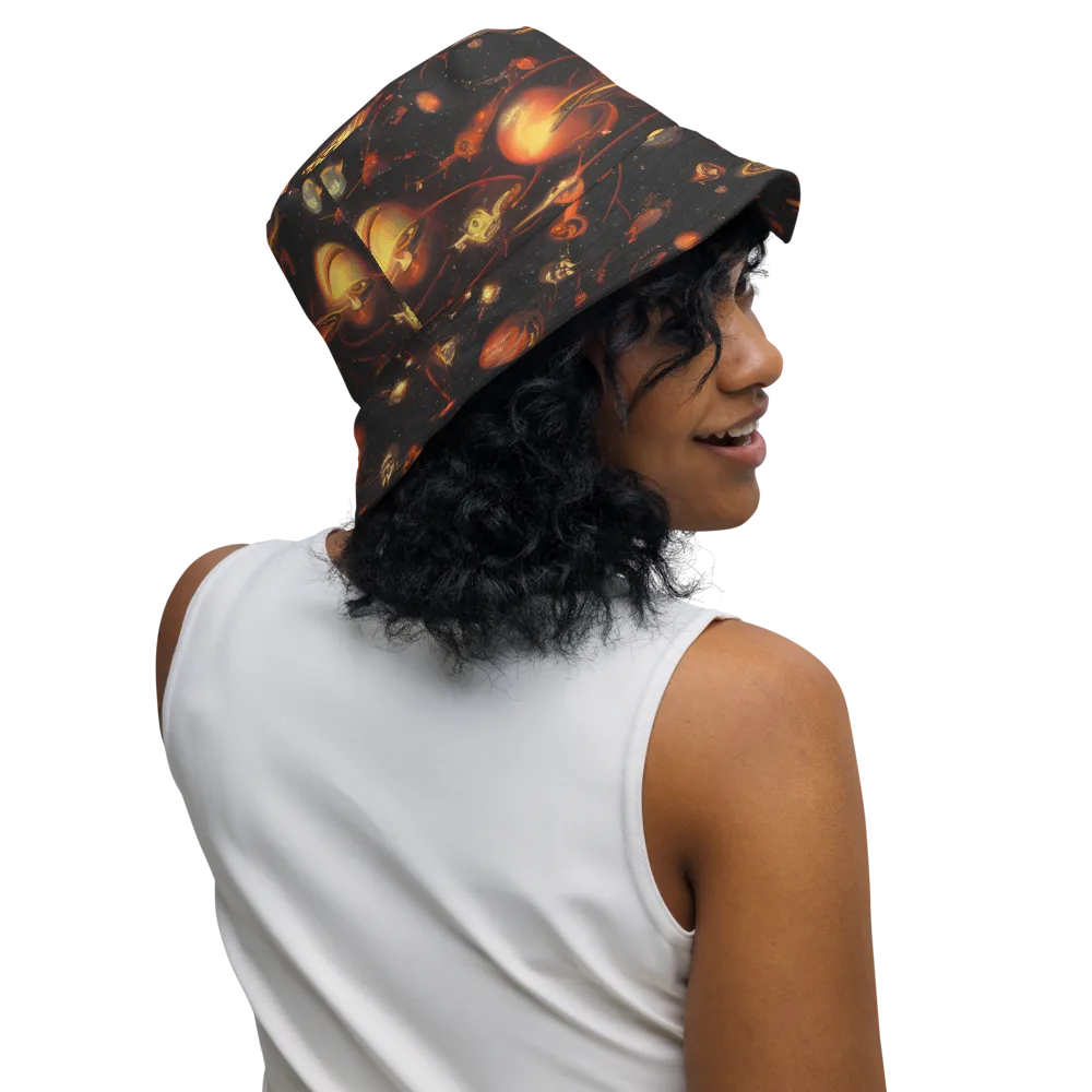 Murillo Vortex on Reversible Bucket Hat — Right Outside