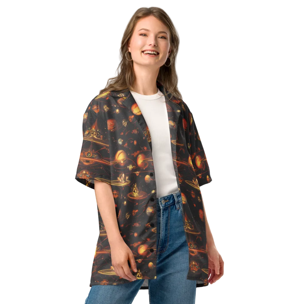 Murillo Vortex on Button Shirt — Front