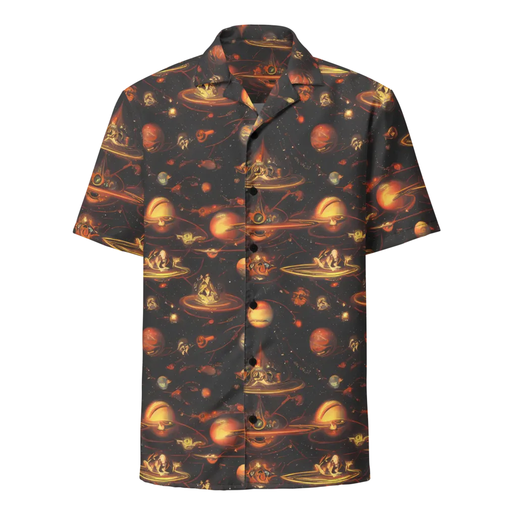 Murillo Vortex on Button Shirt — Front