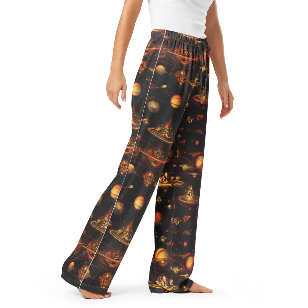 Murillo Vortex on Women's Pajama Pants — Right Front