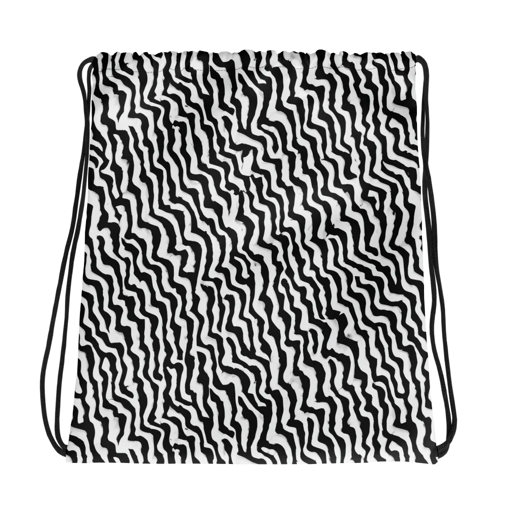 Wave Dance on Drawstring Bag — Photo