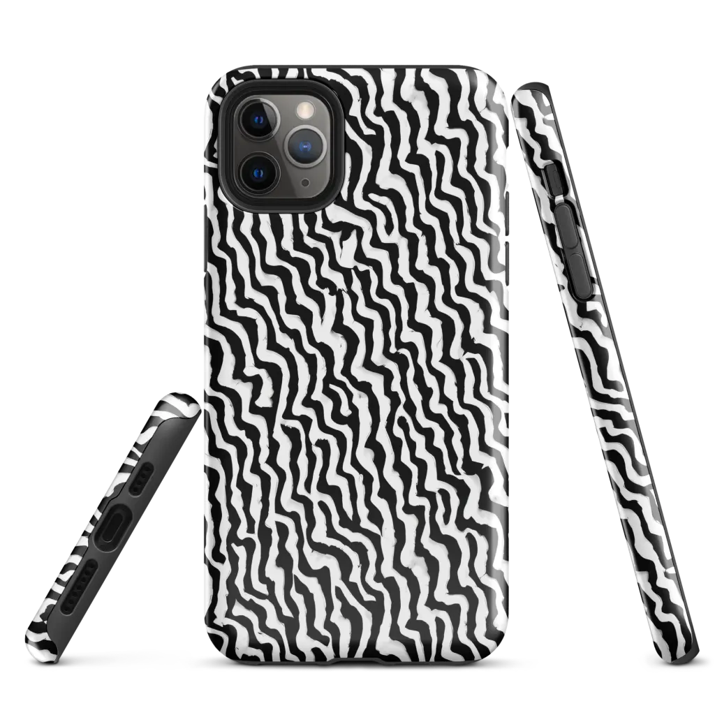 Wave Dance on Tough Case for iPhone® — Front