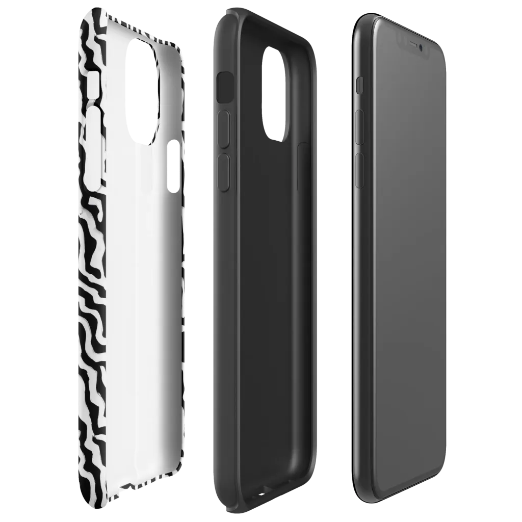 Wave Dance on Tough Case for iPhone® — Right