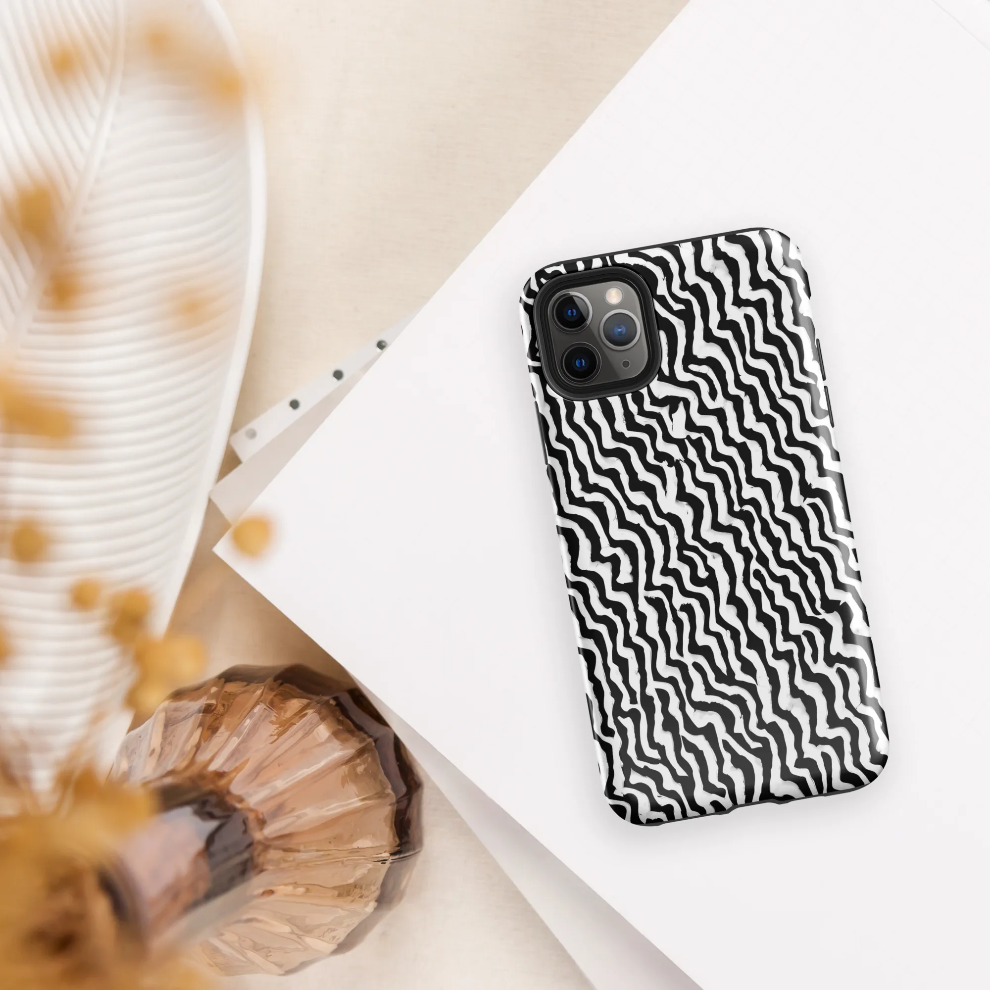 Wave Dance on Tough Case for iPhone® — Front