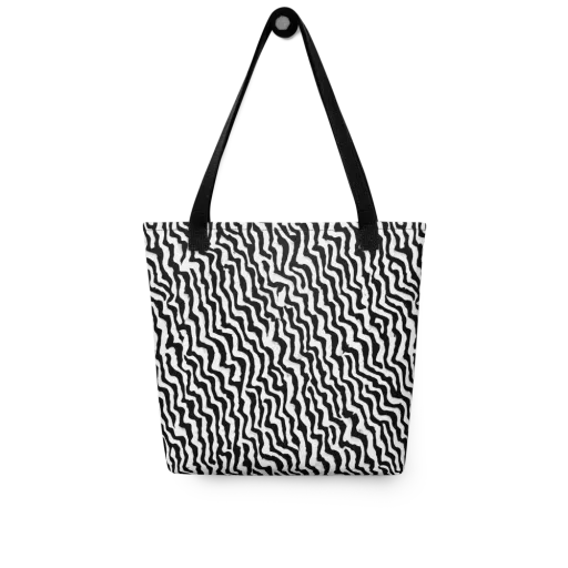 Wave Dance on a Tote Bag