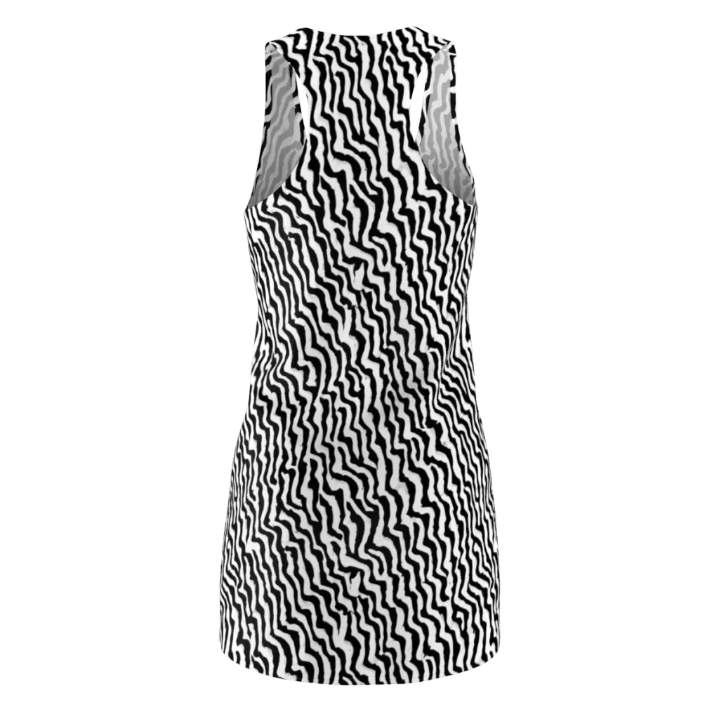 Wave Dance on Racerback Dress — Back