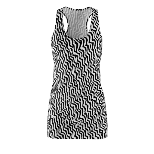 Wave Dance on a Racerback Dress