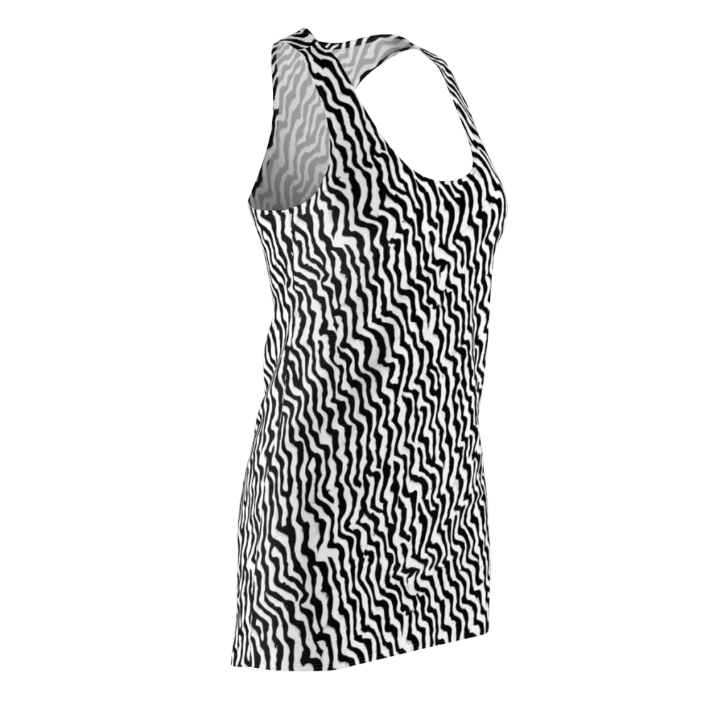 Wave Dance on Racerback Dress — Front Side