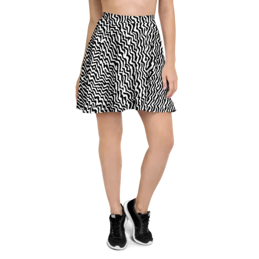 Wave Dance on a Skater Skirt