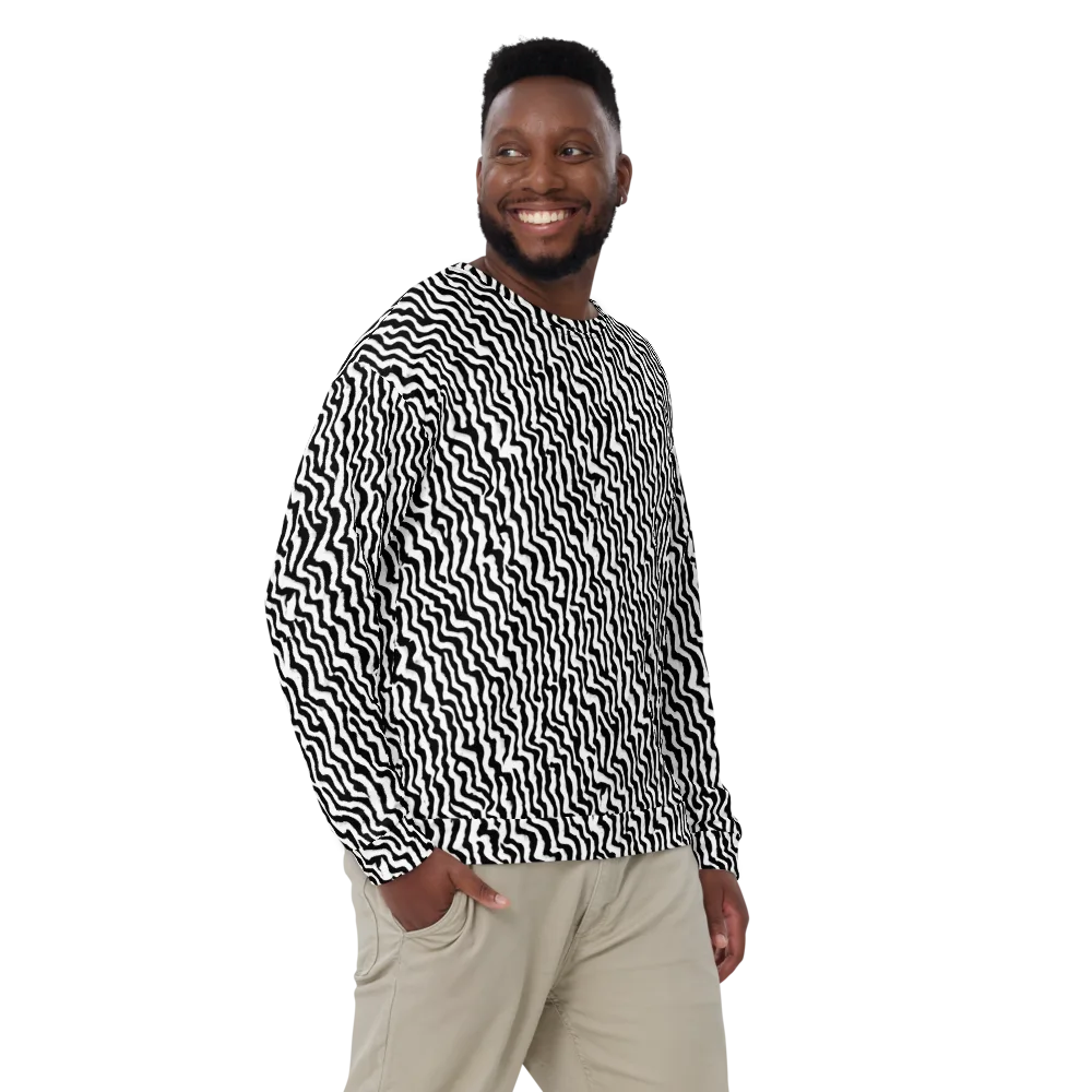 Wave Dance on Sweatshirt — Front