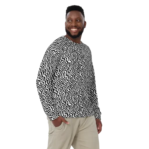 Wave Dance on a Sweatshirt