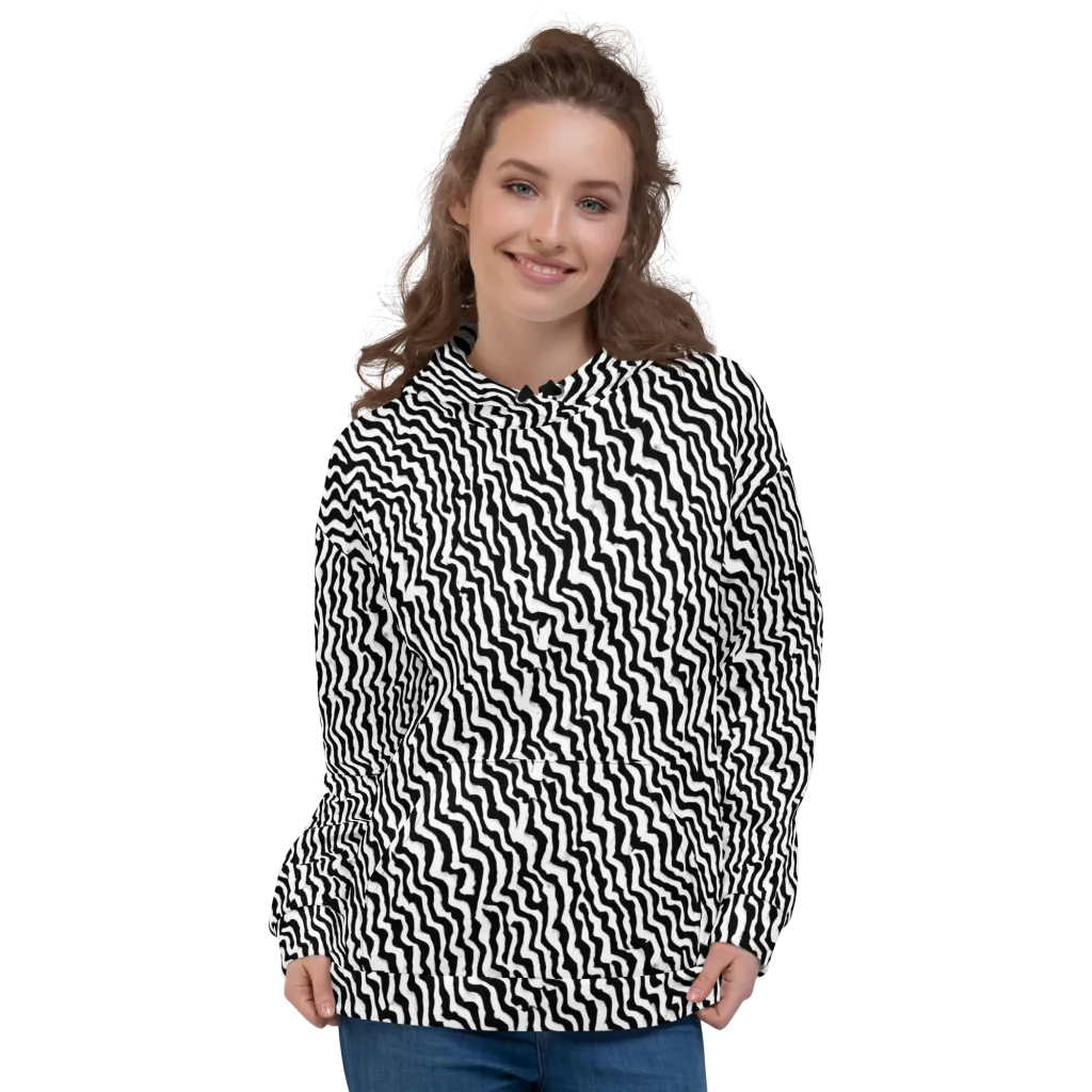 Wave Dance on Hoodie — Front