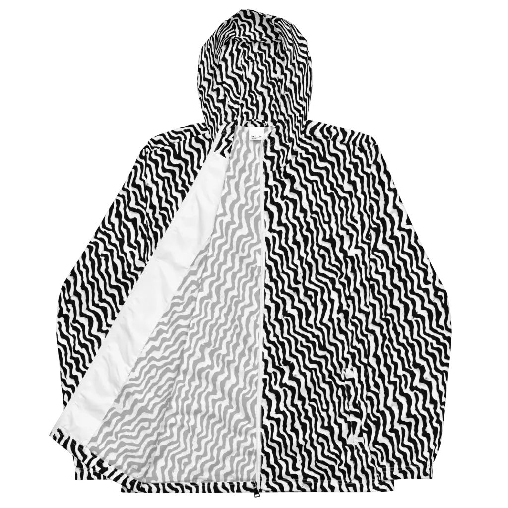 Wave Dance on Men's Windbreaker — Front
