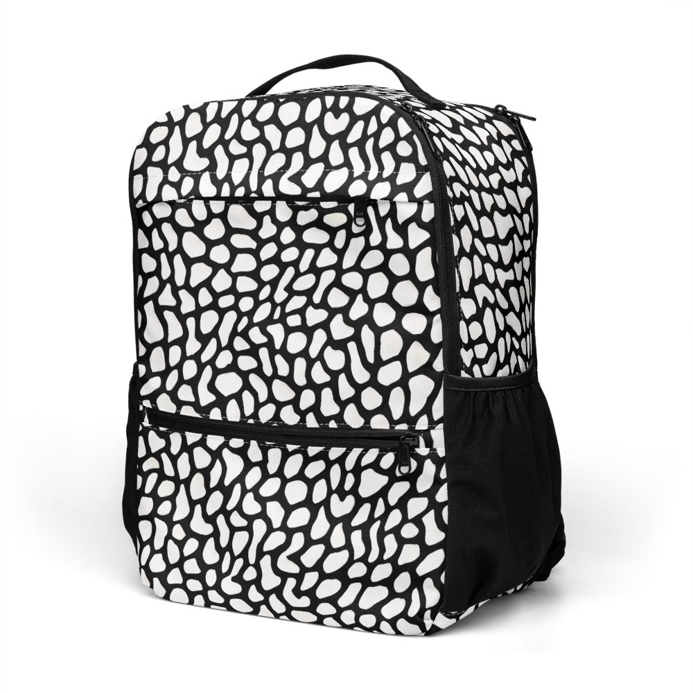 Inkblot Harmony on Utility Backpack — Left Front