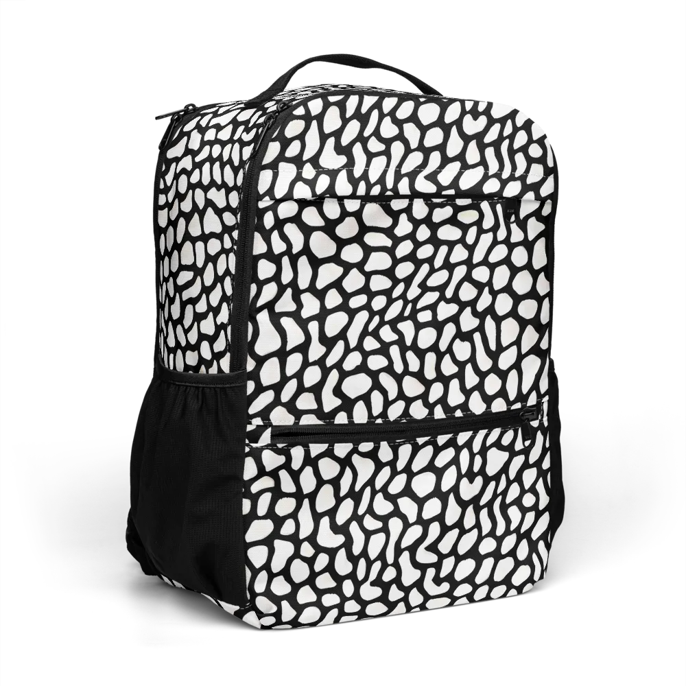Inkblot Harmony on Utility Backpack — Right Front