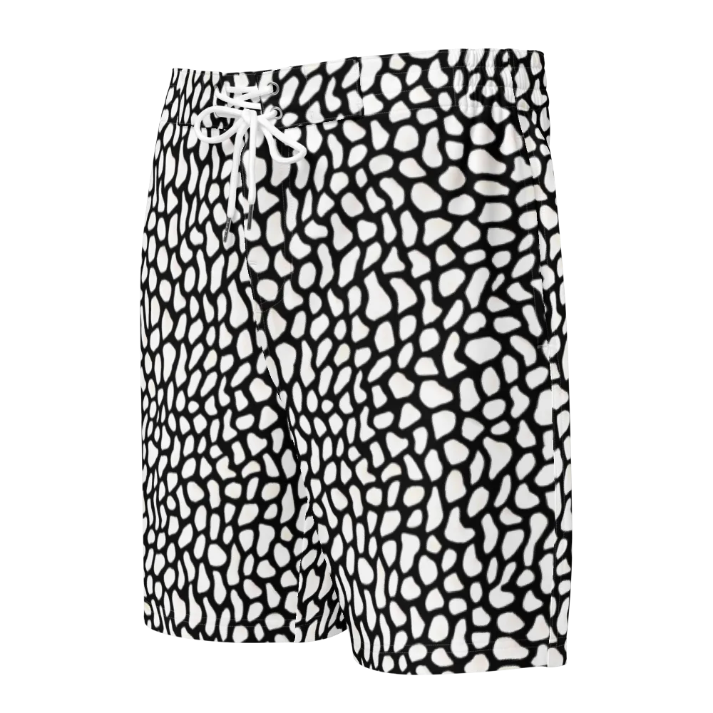 Inkblot Harmony on Men's Board Shorts — Front