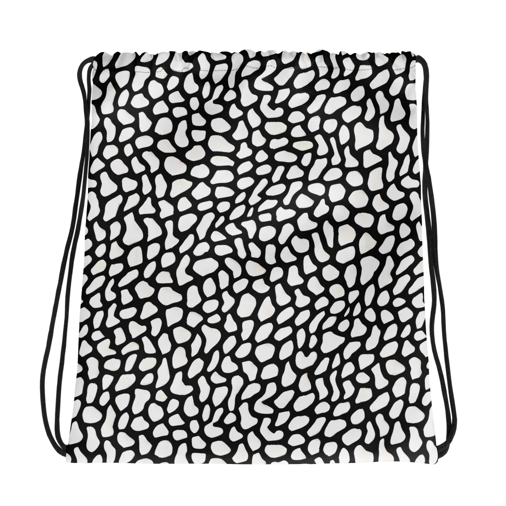 Inkblot Harmony on Drawstring Bag — Photo