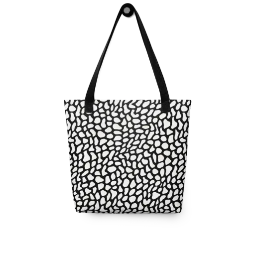 Inkblot Harmony on a Tote Bag