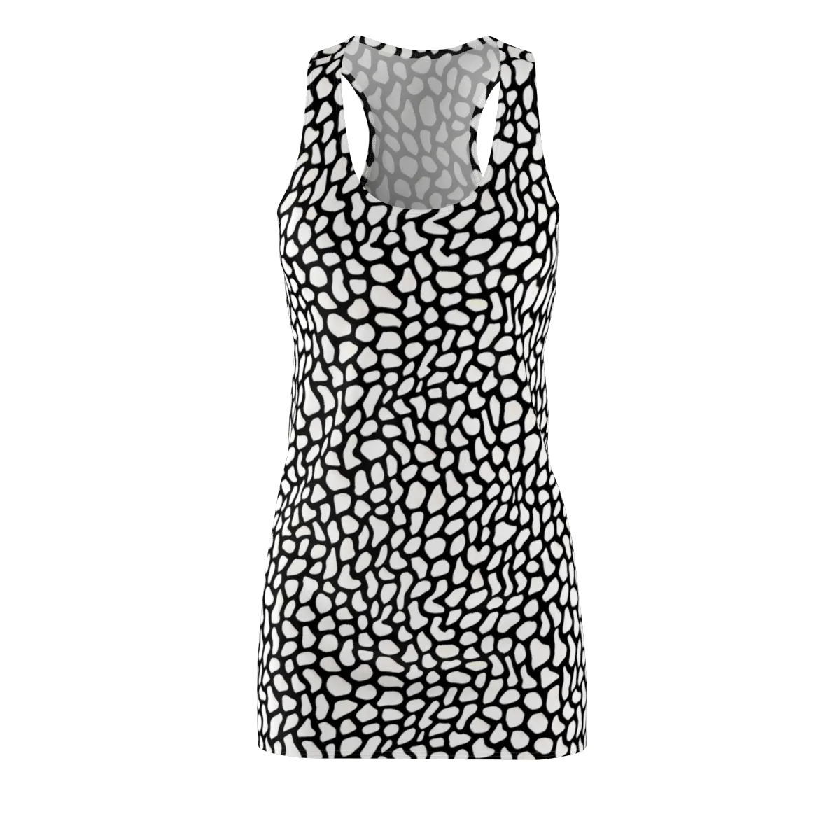 Inkblot Harmony on Racerback Dress — Front