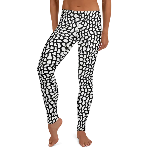 Inkblot Harmony on a Leggings