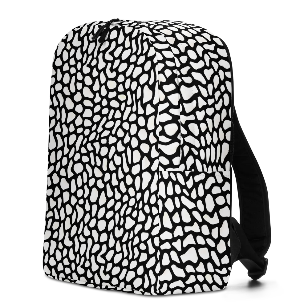 Inkblot Harmony on Minimalist Backpack — Left