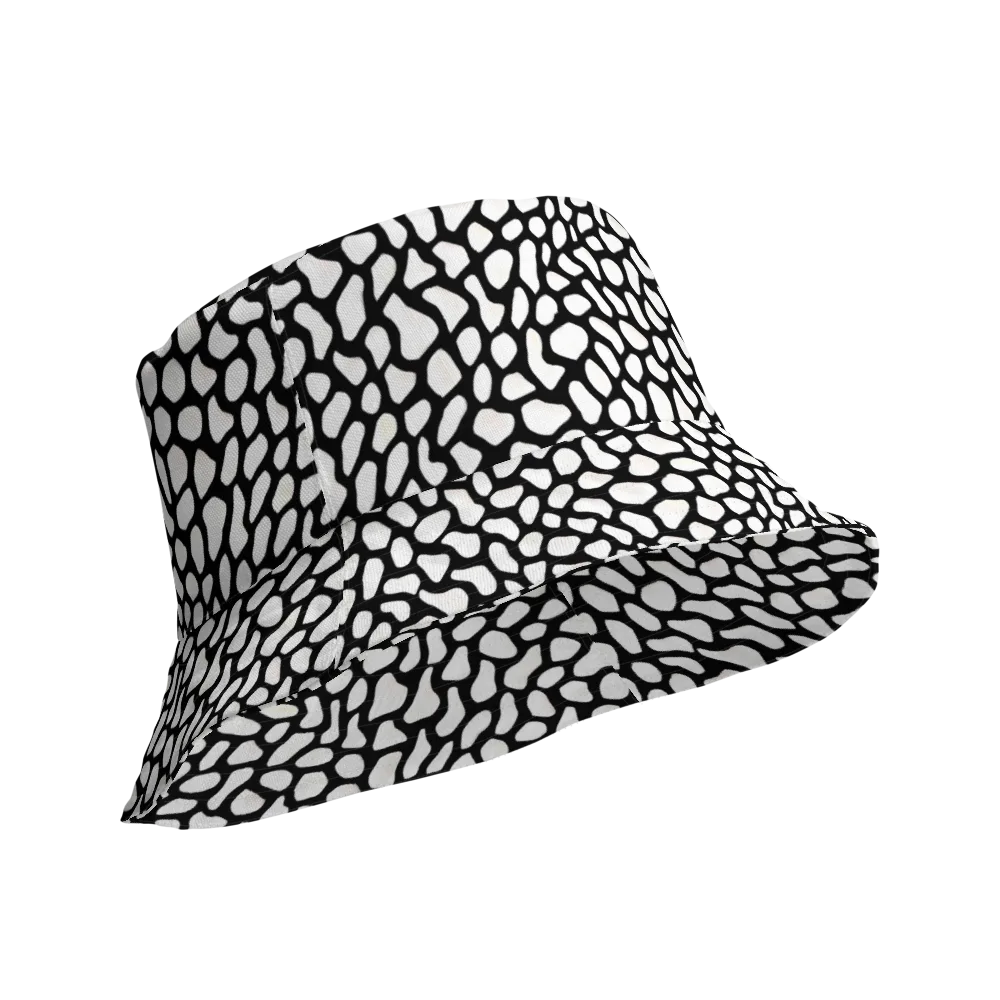 Inkblot Harmony on Reversible Bucket Hat — Product details Outside