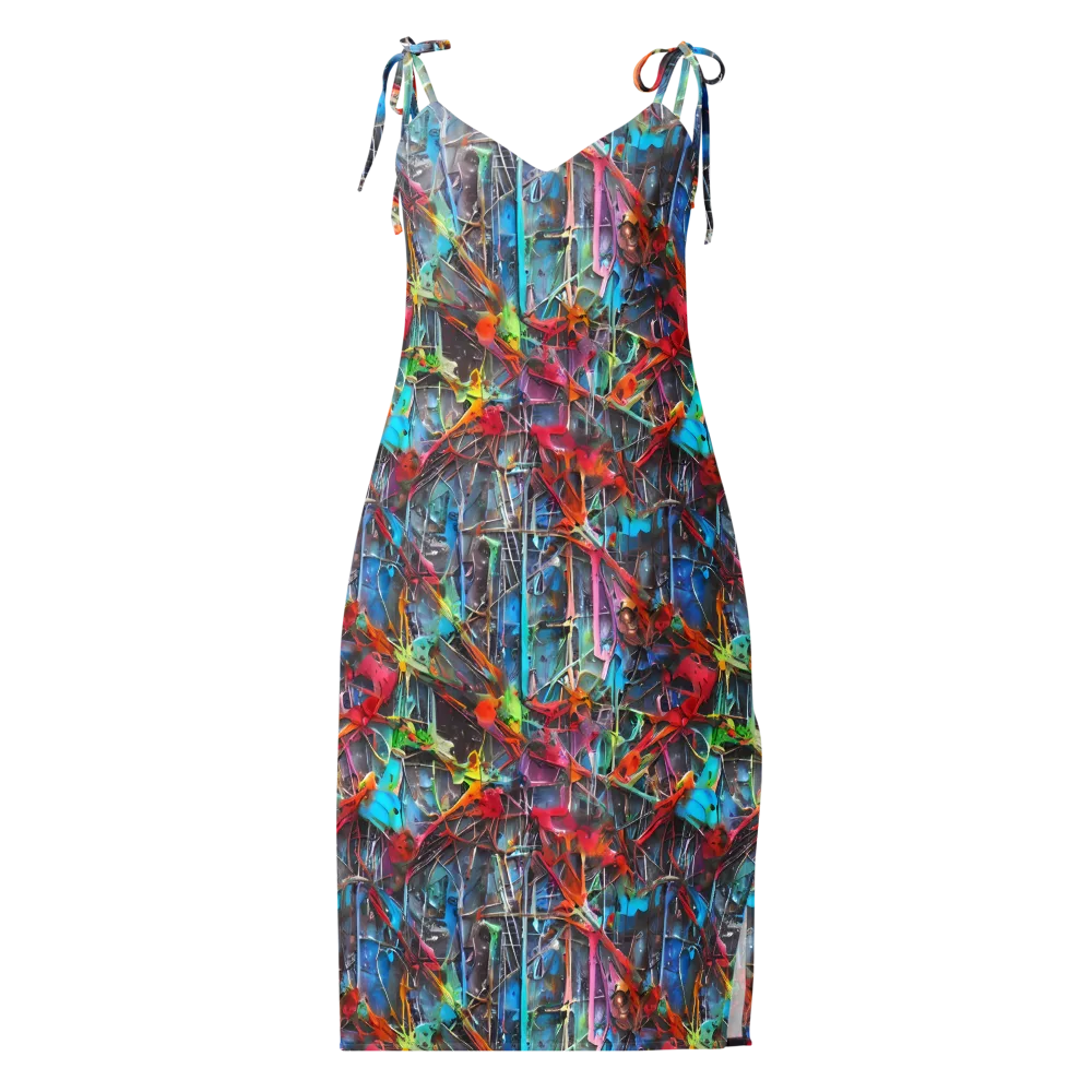 Junkyard Jewel on Slip Dress — Front