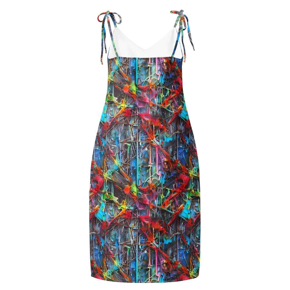 Junkyard Jewel on Slip Dress — Back