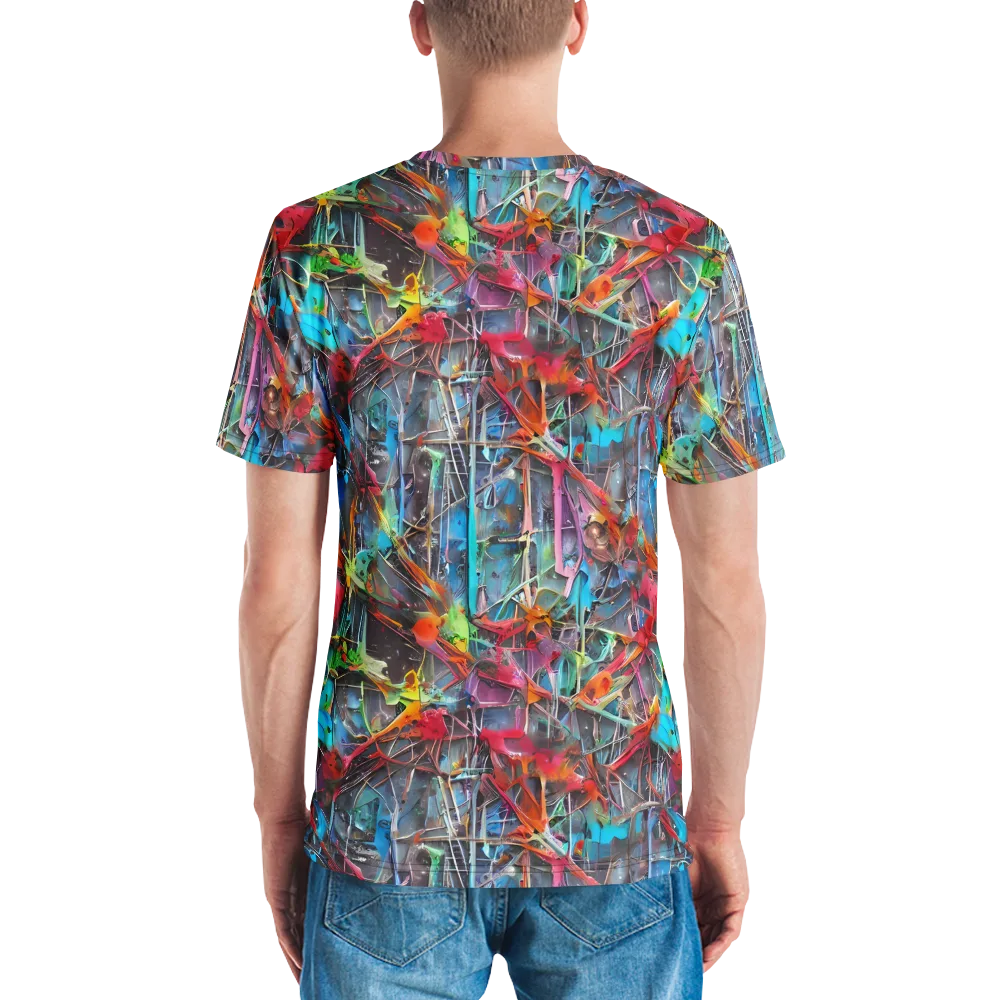 Junkyard Jewel on Men's Crew Neck T-Shirt — Back