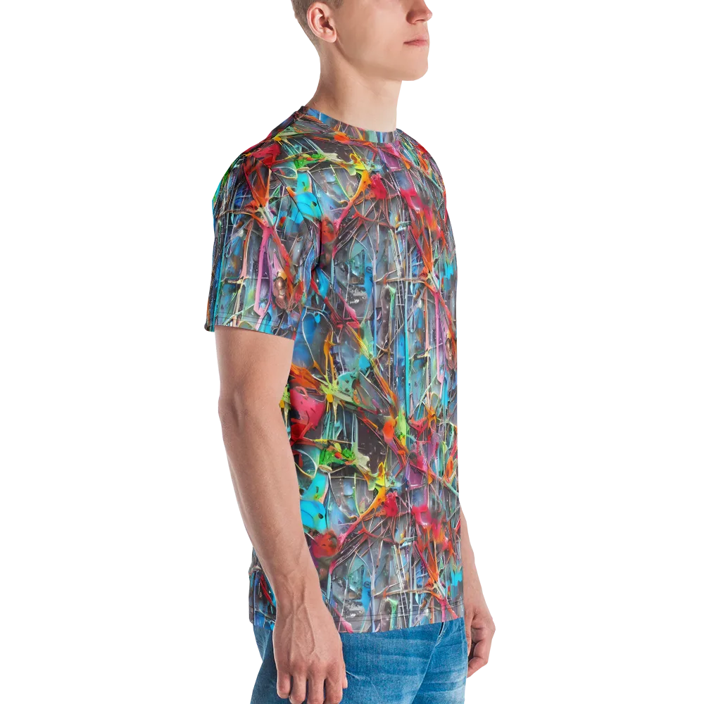 Junkyard Jewel on Men's Crew Neck T-Shirt — Right