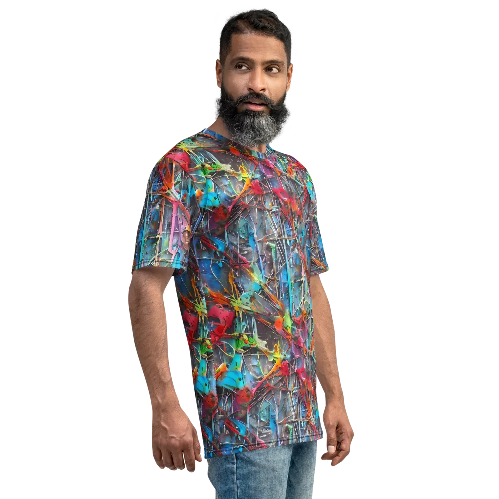 Junkyard Jewel on Men's Crew Neck T-Shirt — Right