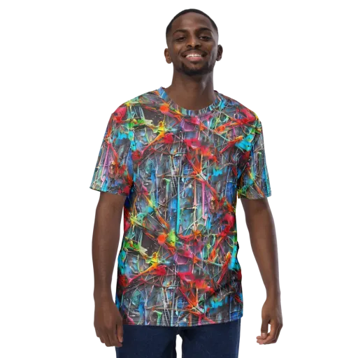 Junkyard Jewel on a Men's Crew Neck T-Shirt