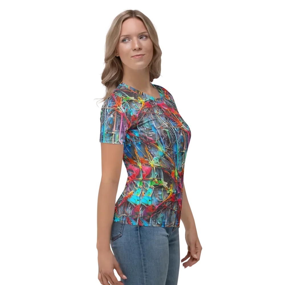 Junkyard Jewel on Women's Crew Neck T-Shirt — Right