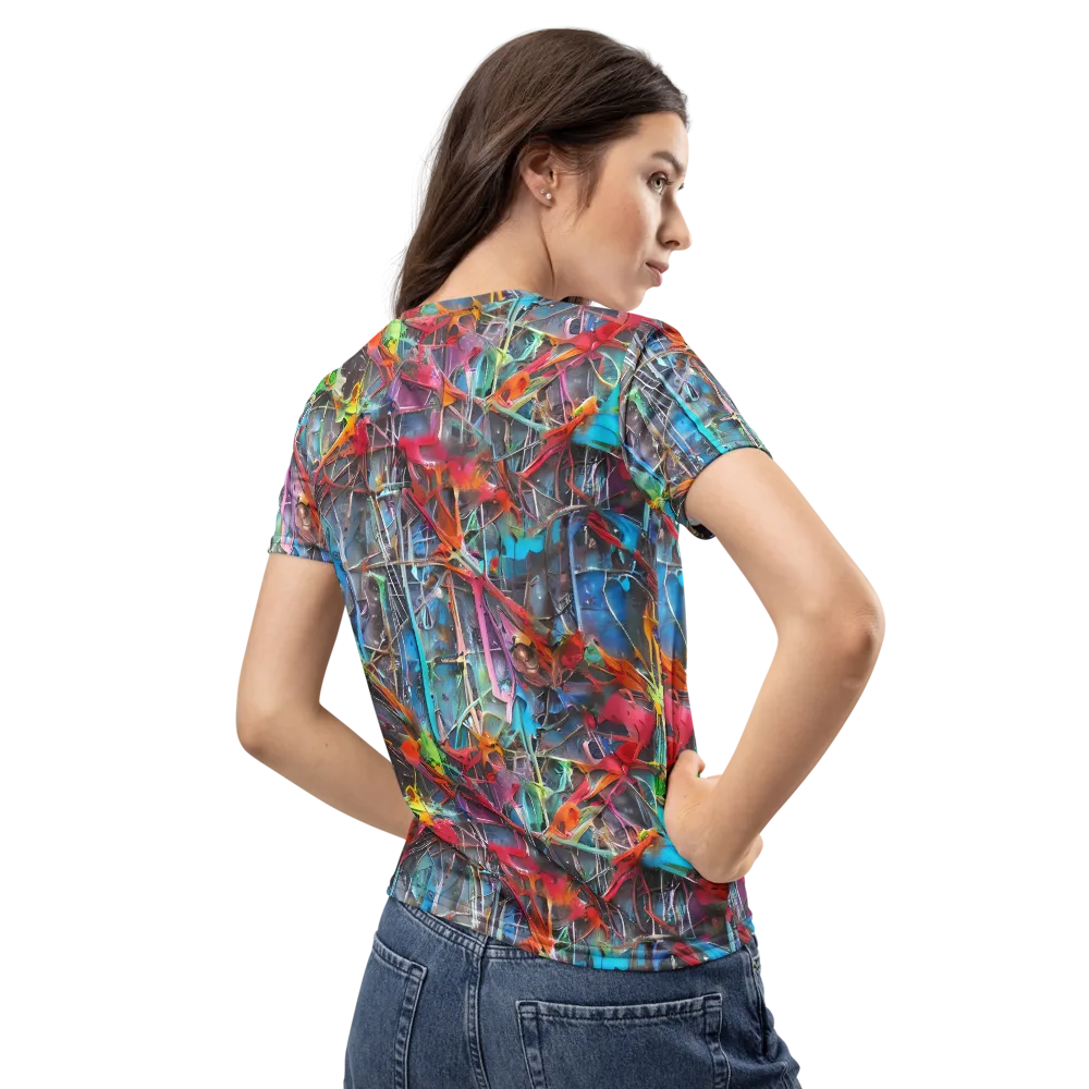 Junkyard Jewel on Women's Crew Neck T-Shirt — Back