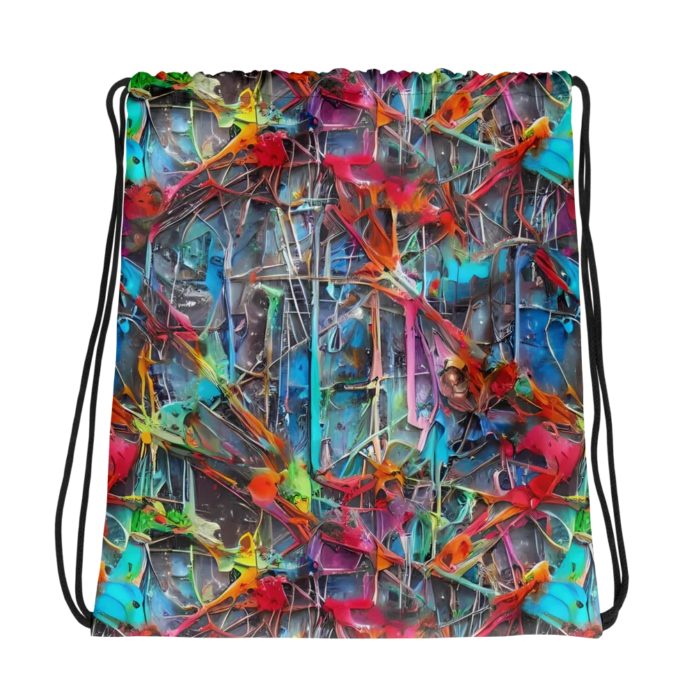 Junkyard Jewel on Drawstring Bag — Photo