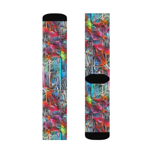 Junkyard Jewel on a Socks