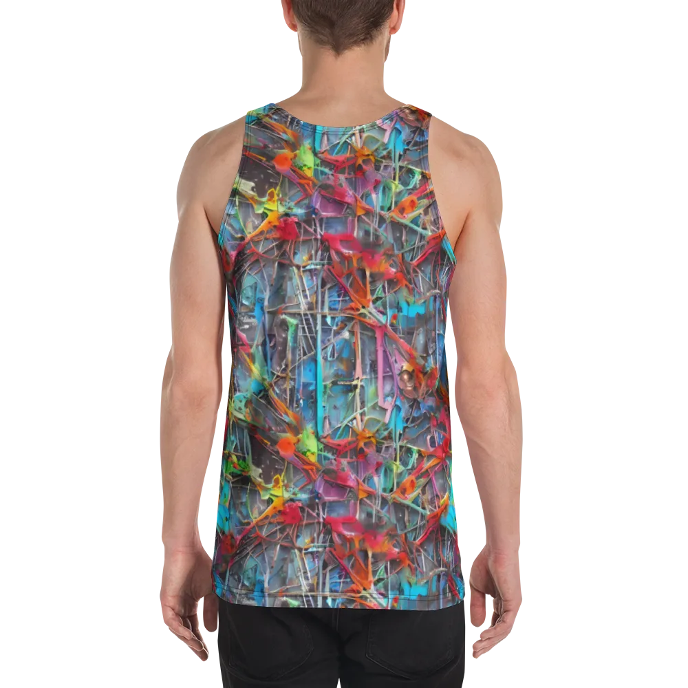 Junkyard Jewel on Men's Tank Top — Back
