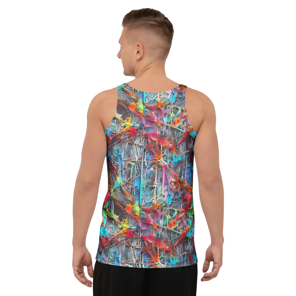 Junkyard Jewel on Men's Tank Top — Back