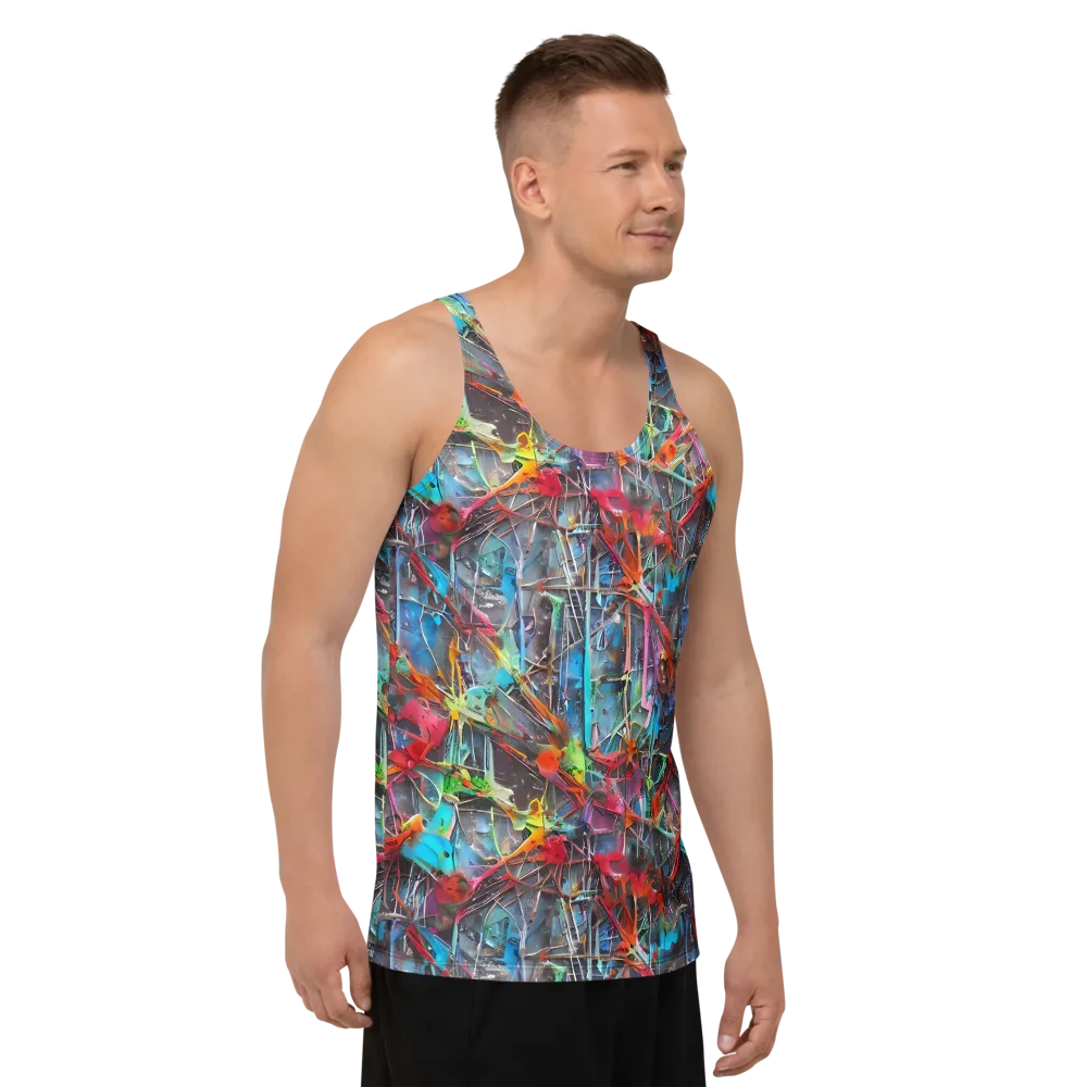 Junkyard Jewel on Men's Tank Top — Right Front