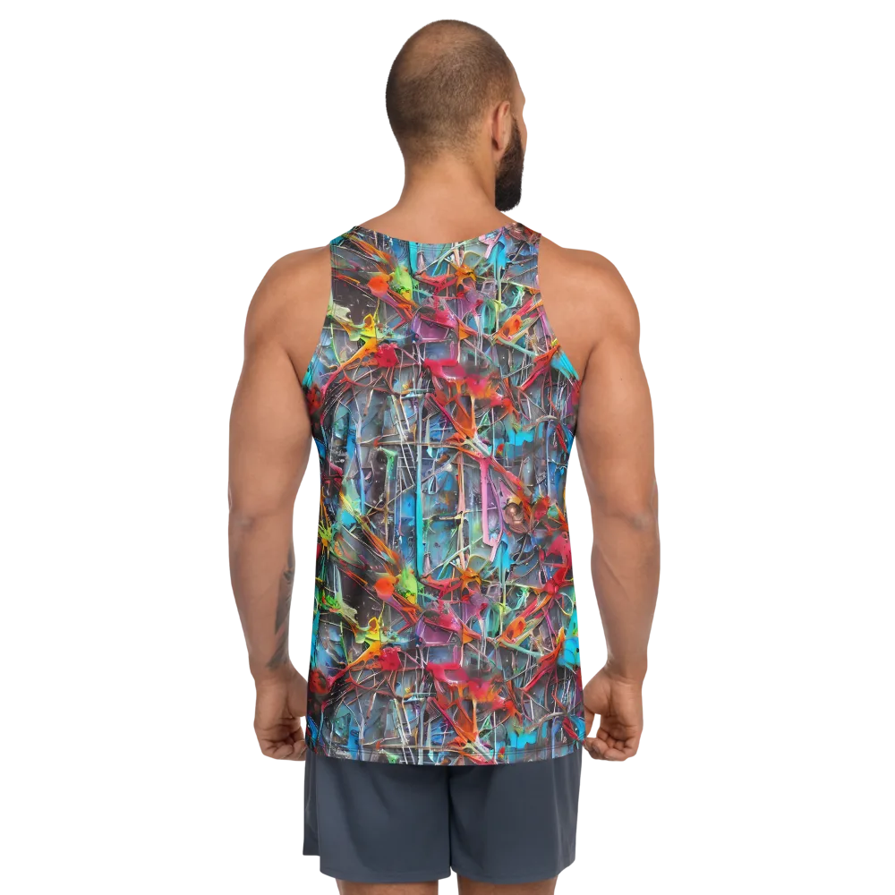 Junkyard Jewel on Men's Tank Top — Back